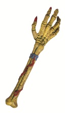 braço com mão de caveira 19 cm - cod.HN-15426